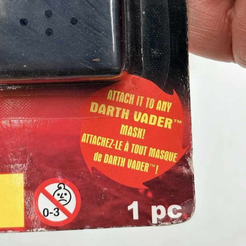 Darth Vader Breathing Sound Device 2008 Star Wars Costume Rubies NIB